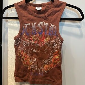 BDG Y2K Grunge Crop Top
